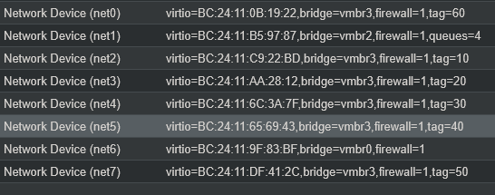 OPNSense NICs